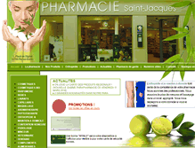 Tablet Screenshot of pharmacie-saint-jacques.com